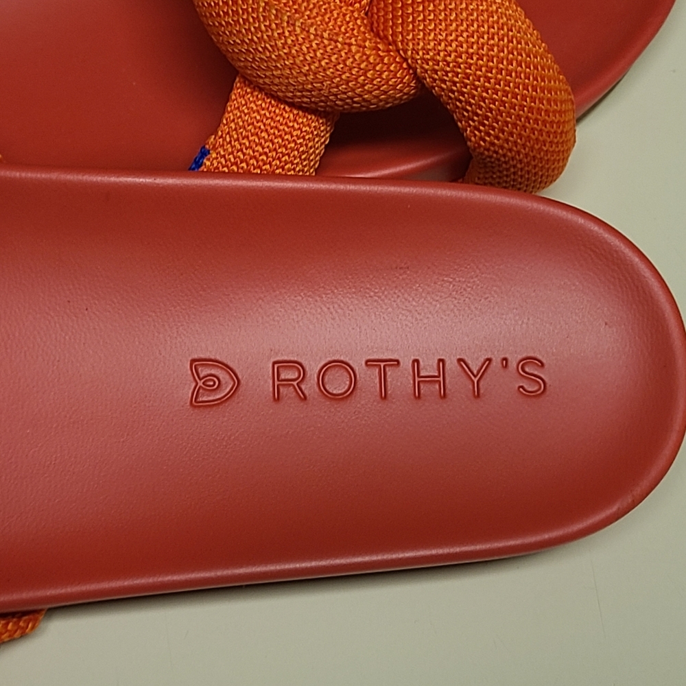 Rothy's Red and Orange Sandals - Picture 4 of 8